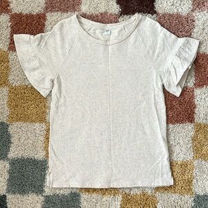 Old Navy Ruffled Sleeves Top